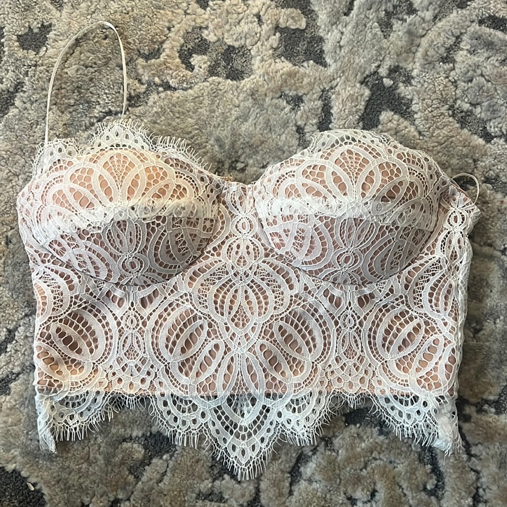 Corset top - white